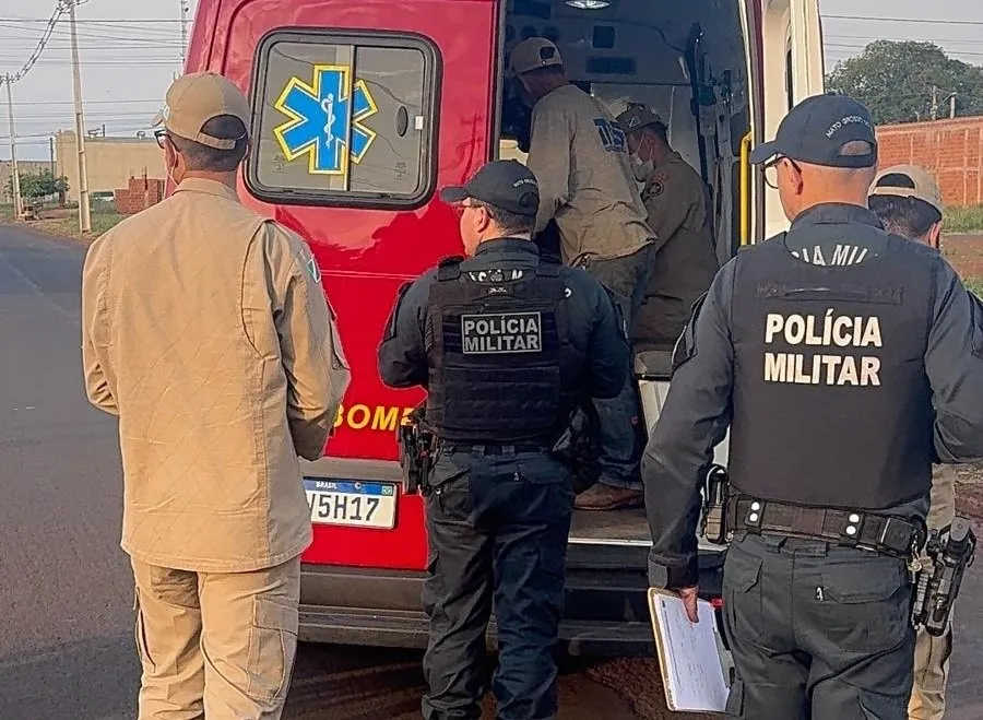 Nova Andradina: jovem ciclista é atropelado por carro e sofre ferimentos