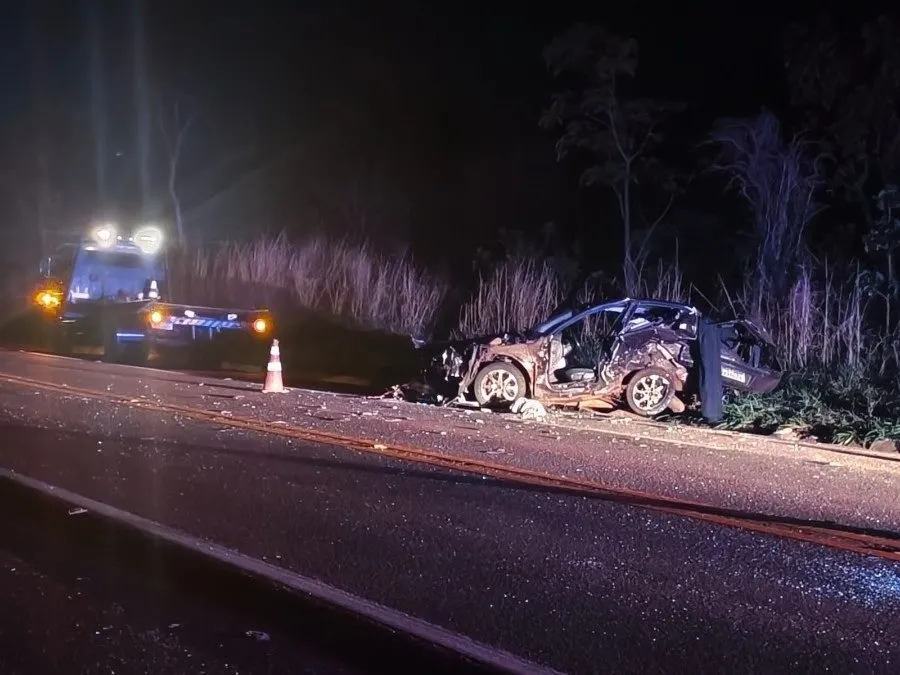 BR-267 tem acidente com morte e ferido na região de Nova Casa Verde