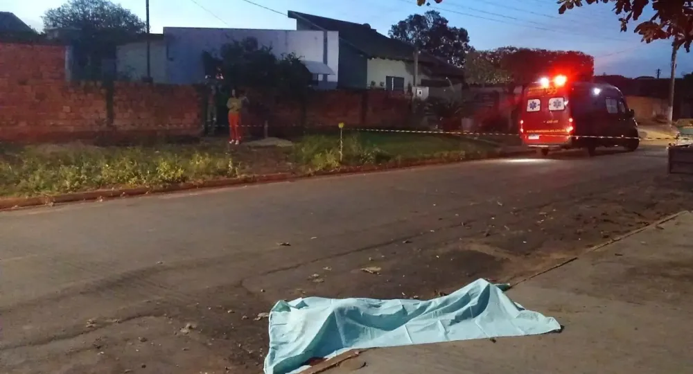 IVINHEMA: Homem é executado a tiros no Bairro Piravevê