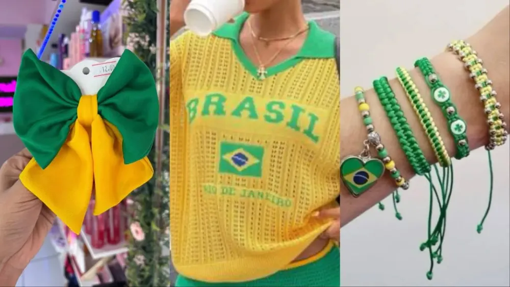 Kit Copa? Acessórios transformam torcida com tendências em verde e amarelo