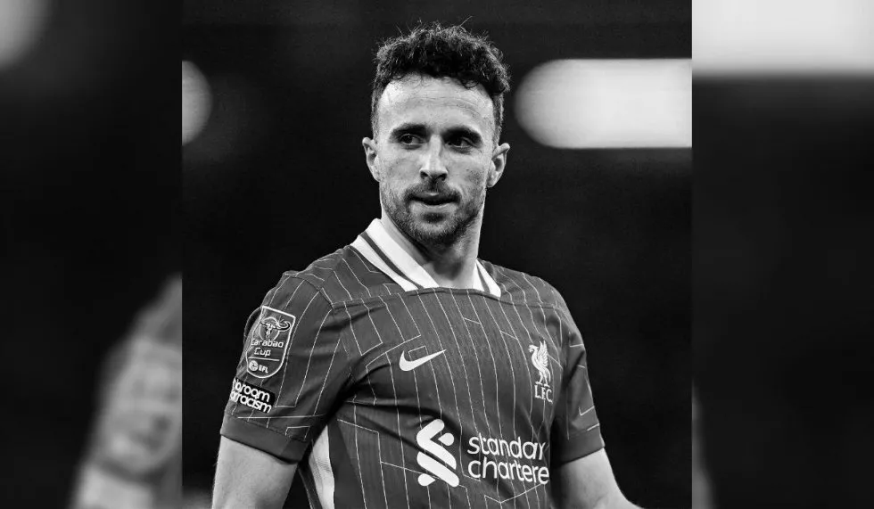 Atacante Diogo Jota, do Liverpool, morre ao lado do irmão em tragédia na estrada