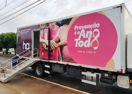Carreta do Hospital de Amor atenderá população de Angélica com exames gratuitos