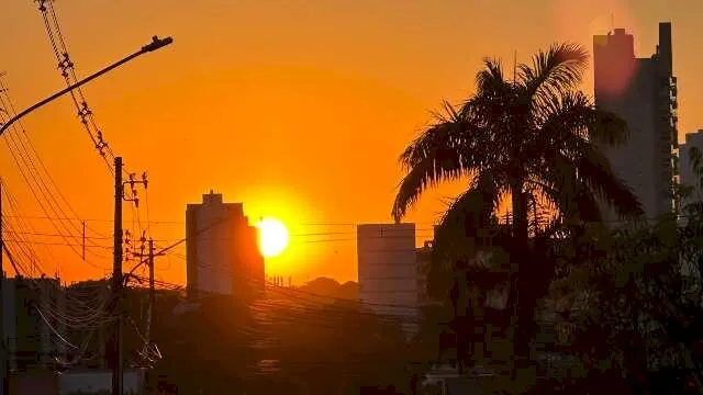  Rajadas de vento e temperaturas em elevação marcam previsão do tempo em MS