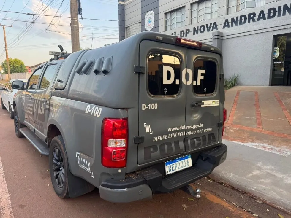 DOF cumpre mandado e prende homem em Nova Andradina