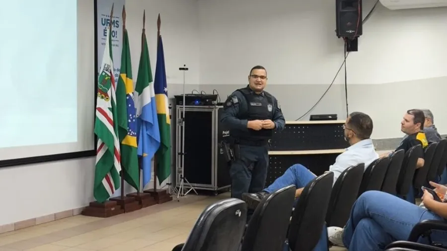 UFMS recebe Polícia Militar em atividades da Semana Nacional do Trânsito 2025